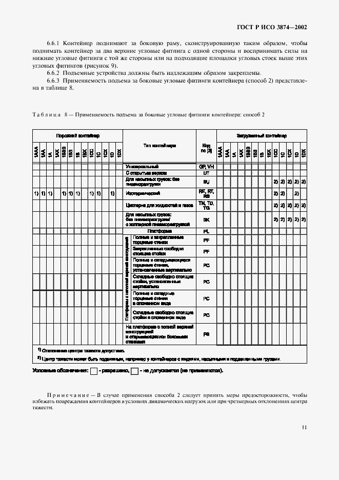 Страница 14 ГОСТ Р ИСО 3874-2002
