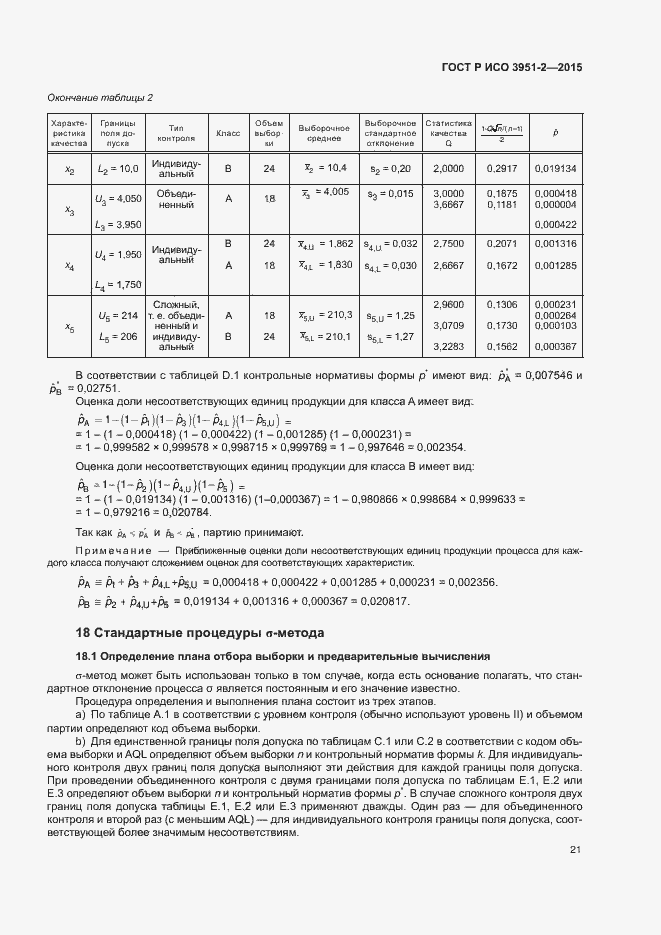 Страница 28 ГОСТ Р ИСО 3951-2-2015