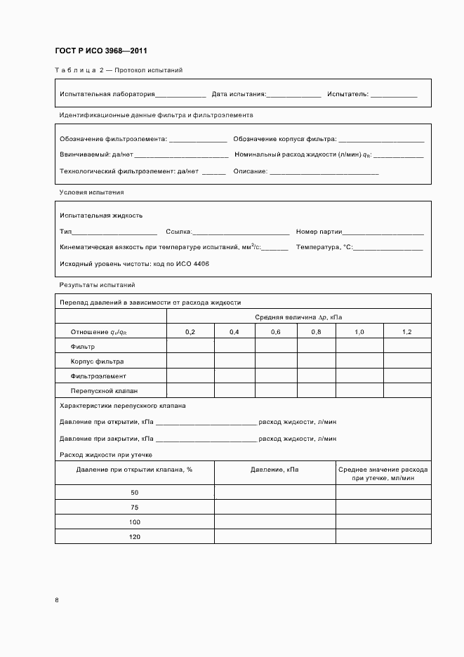 Страница 12 ГОСТ Р ИСО 3968-2011