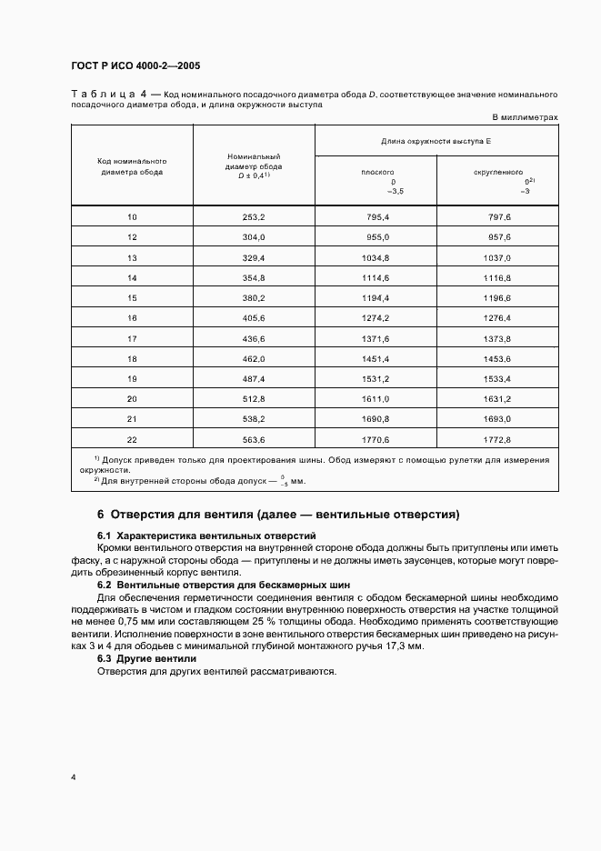 Страница 6 ГОСТ Р ИСО 4000-2-2005