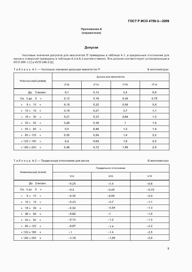 Страница 9 ГОСТ Р ИСО 4759-3-2009