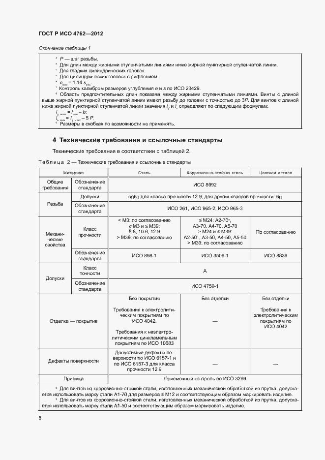 Страница 11 ГОСТ Р ИСО 4762-2012