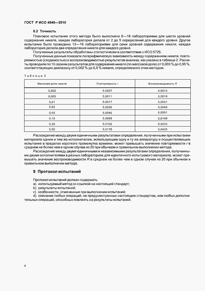 Страница 10 ГОСТ Р ИСО 4940-2010
