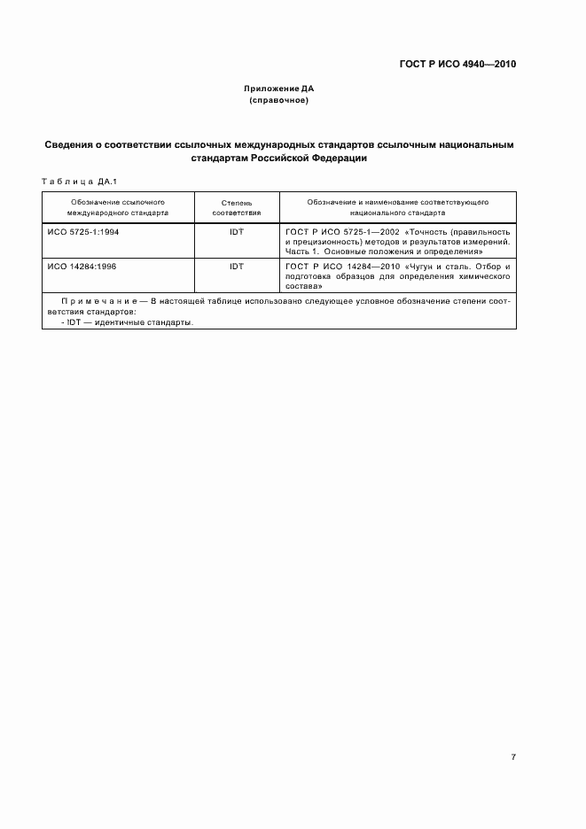 Страница 11 ГОСТ Р ИСО 4940-2010