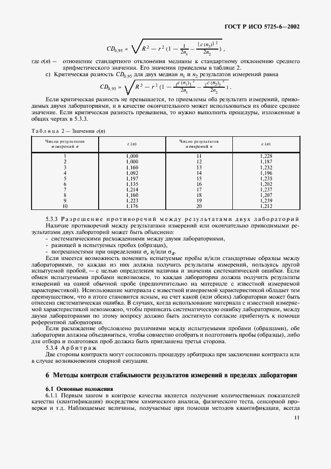 Страница 19 ГОСТ Р ИСО 5725-6-2002