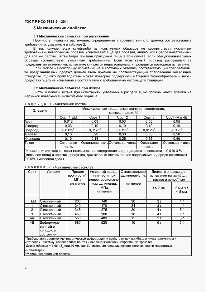 Страница 4 ГОСТ Р ИСО 5832-2-2014