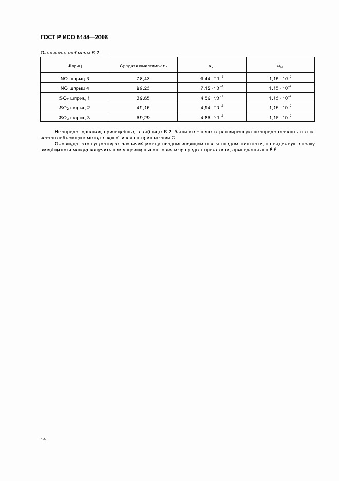 Страница 17 ГОСТ Р ИСО 6144-2008