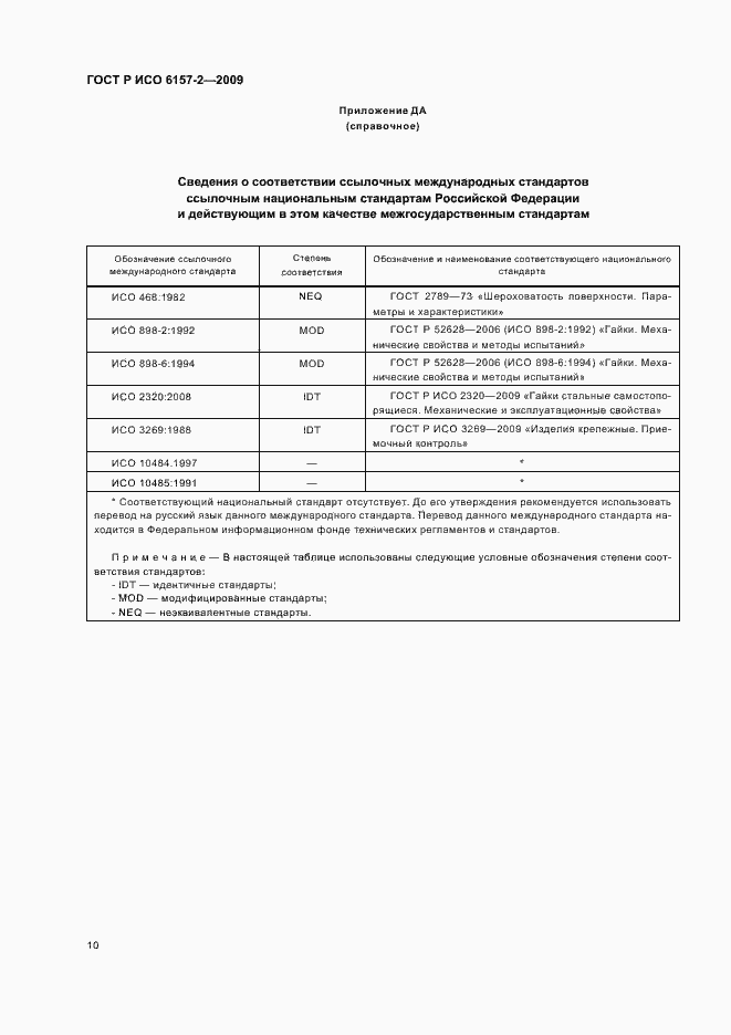 Страница 14 ГОСТ Р ИСО 6157-2-2009