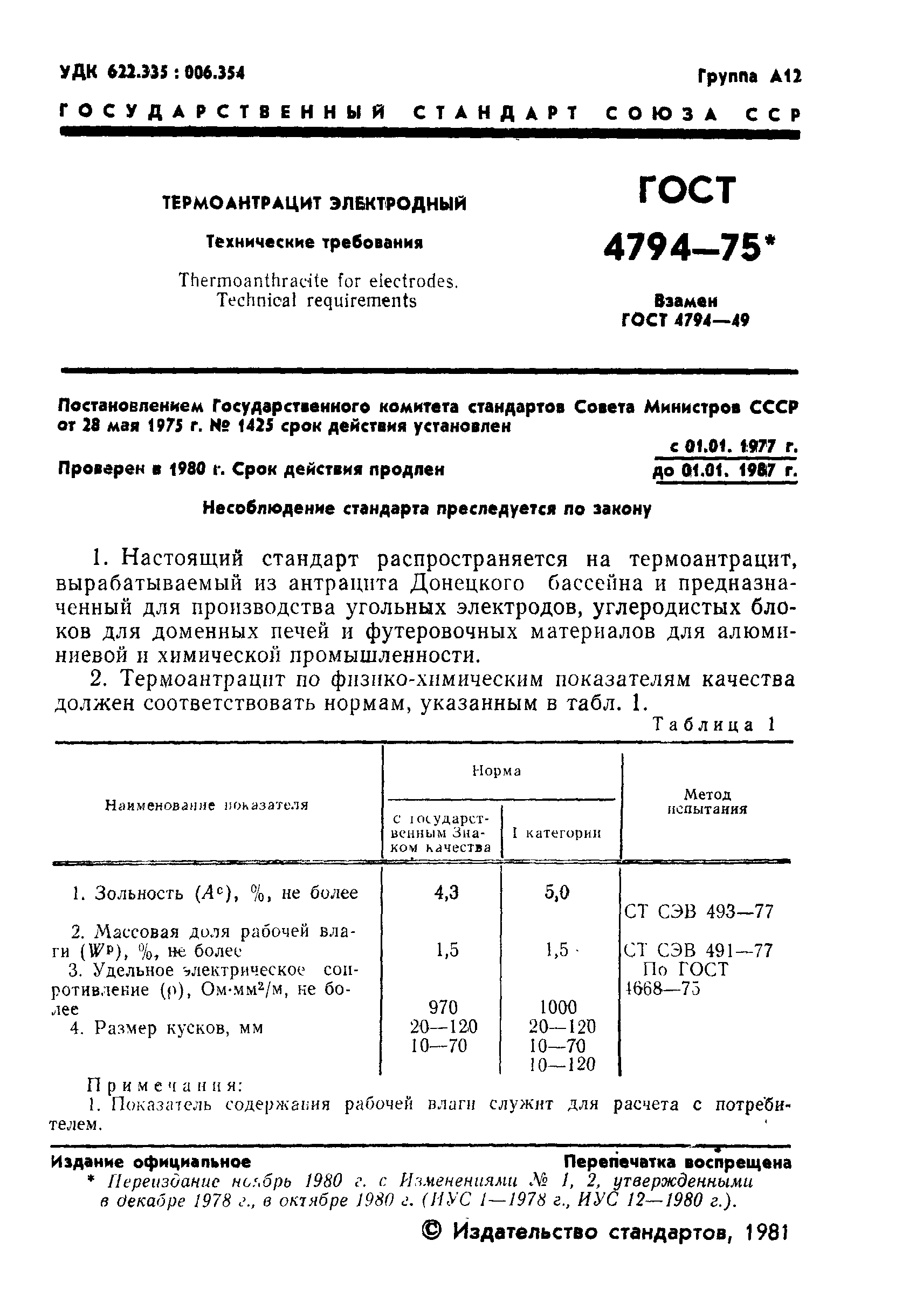 Страница 2 ГОСТ 4794-75