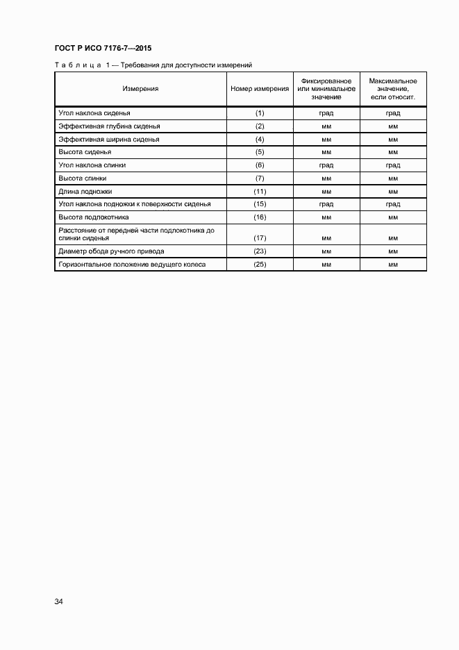Страница 39 ГОСТ Р ИСО 7176-7-2015