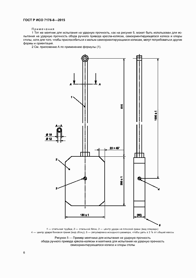 Страница 12 ГОСТ Р ИСО 7176-8-2015