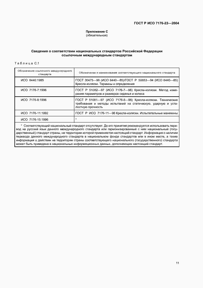 Страница 15 ГОСТ Р ИСО 7176-22-2004