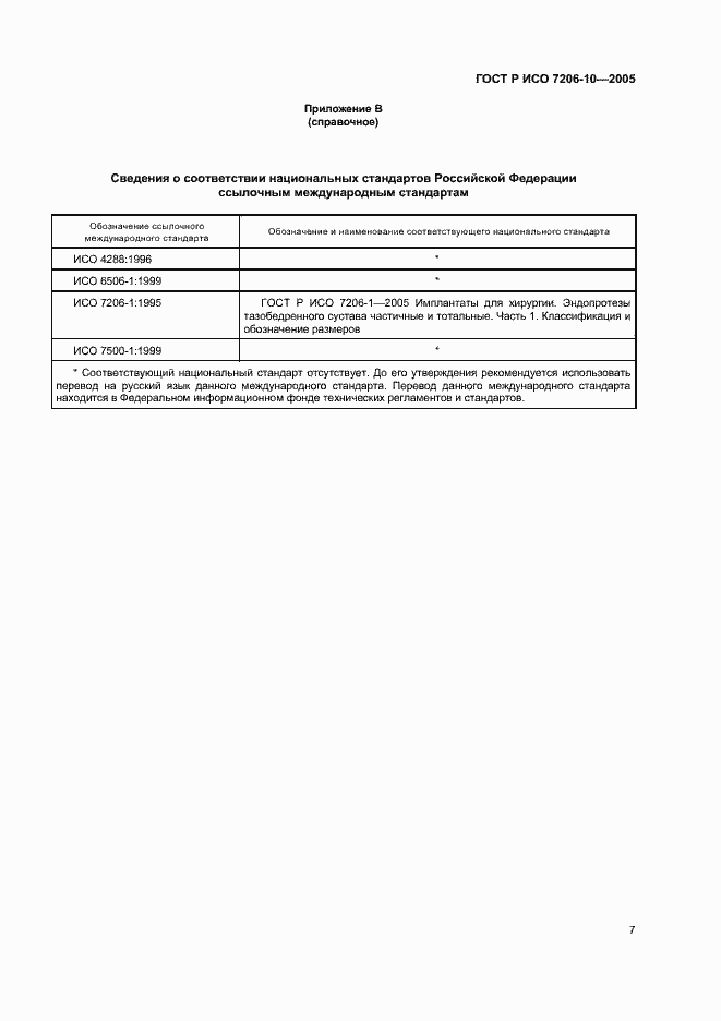 Страница 11 ГОСТ Р ИСО 7206-10-2005