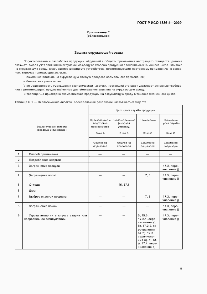 Страница 13 ГОСТ Р ИСО 7886-4-2009