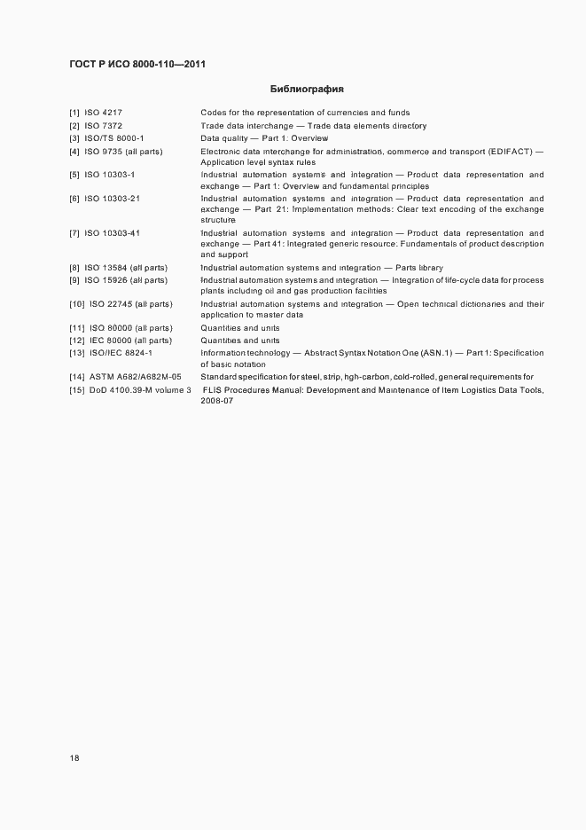 Страница 22 ГОСТ Р ИСО 8000-110-2011