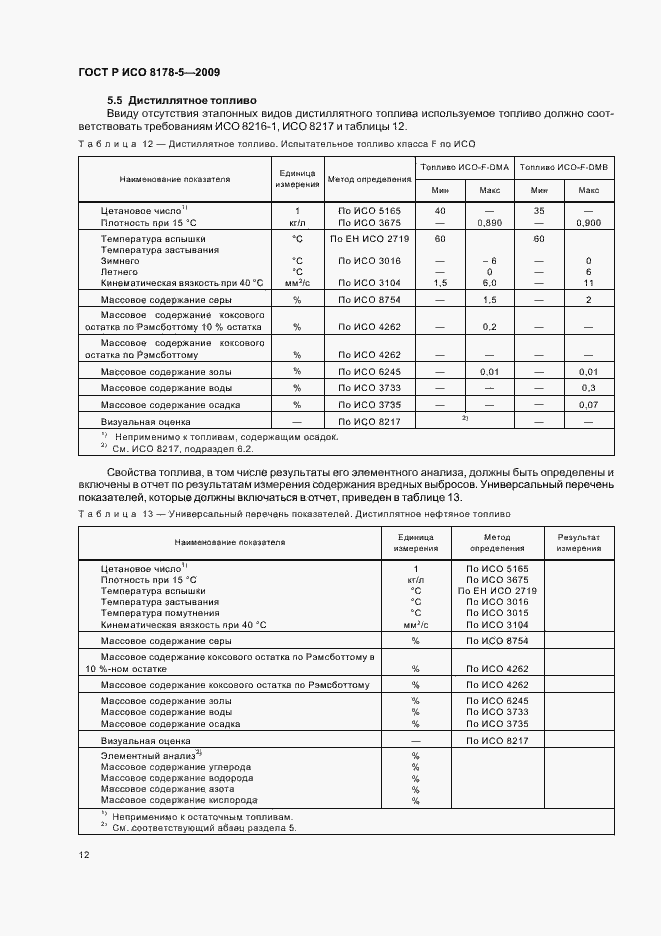 Страница 15 ГОСТ Р ИСО 8178-5-2009