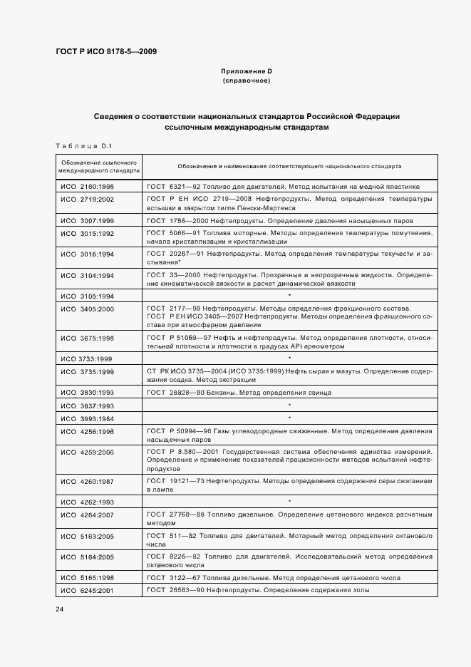 Страница 27 ГОСТ Р ИСО 8178-5-2009