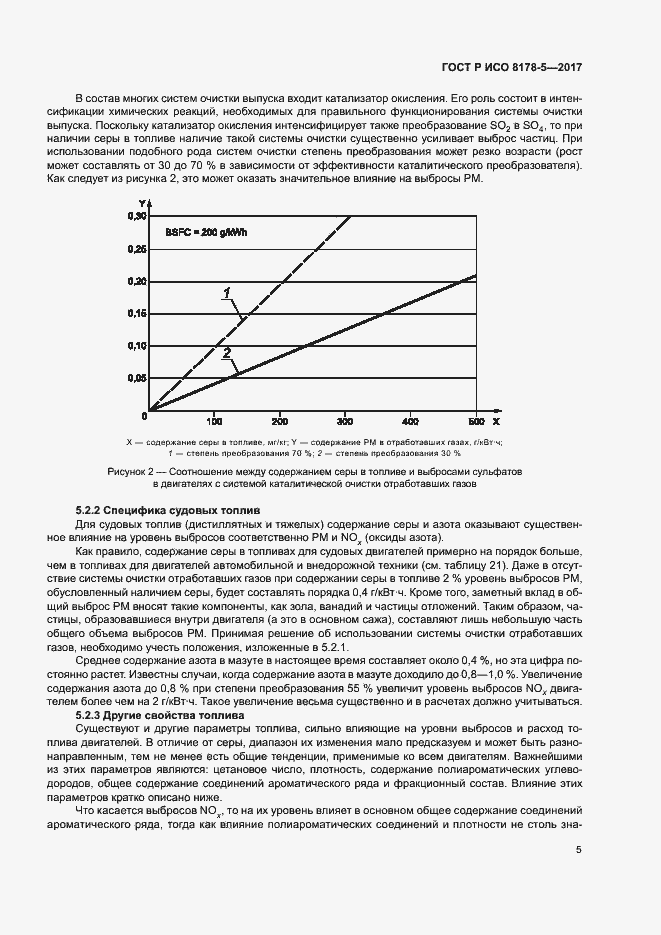 Страница 9 ГОСТ Р ИСО 8178-5-2017