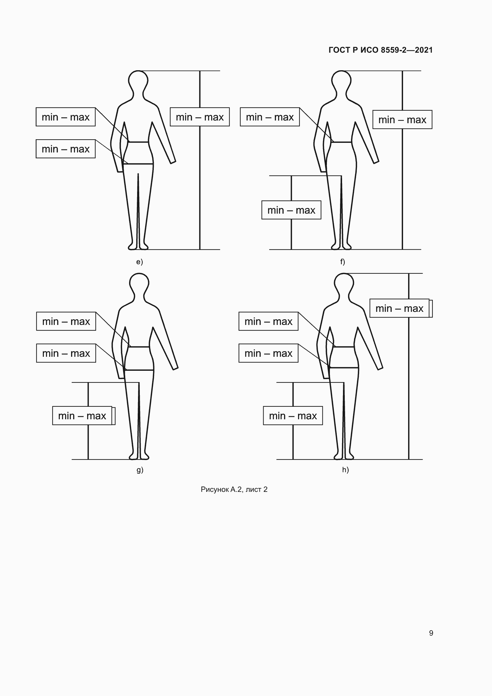 Страница 13 ГОСТ Р ИСО 8559-2-2021
