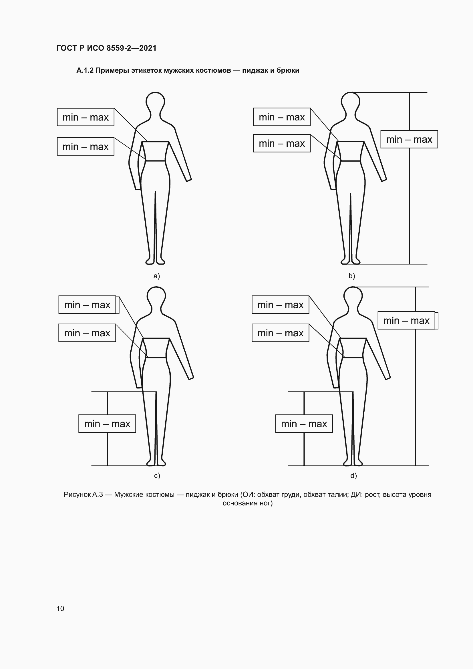 Страница 14 ГОСТ Р ИСО 8559-2-2021