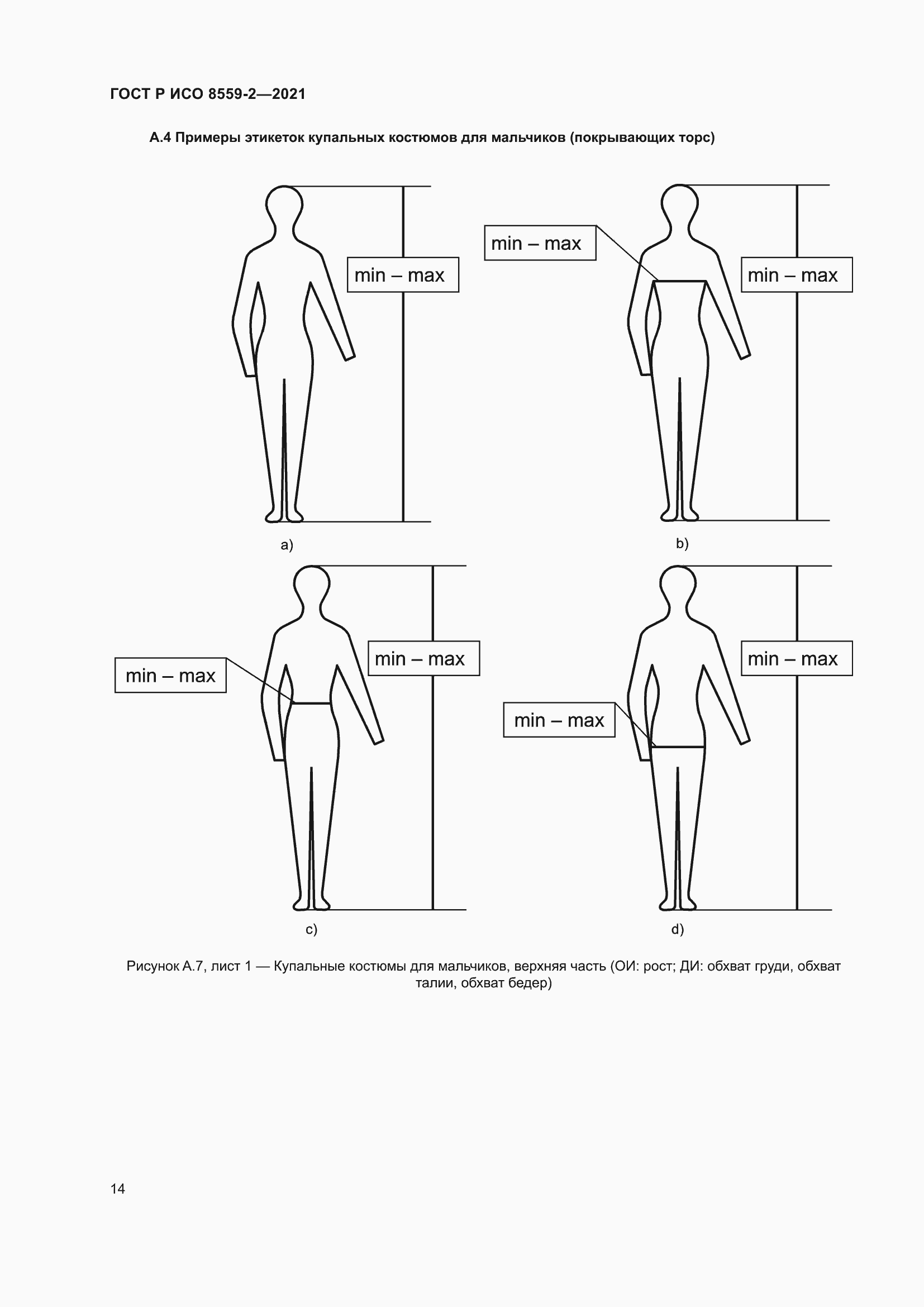 Страница 18 ГОСТ Р ИСО 8559-2-2021