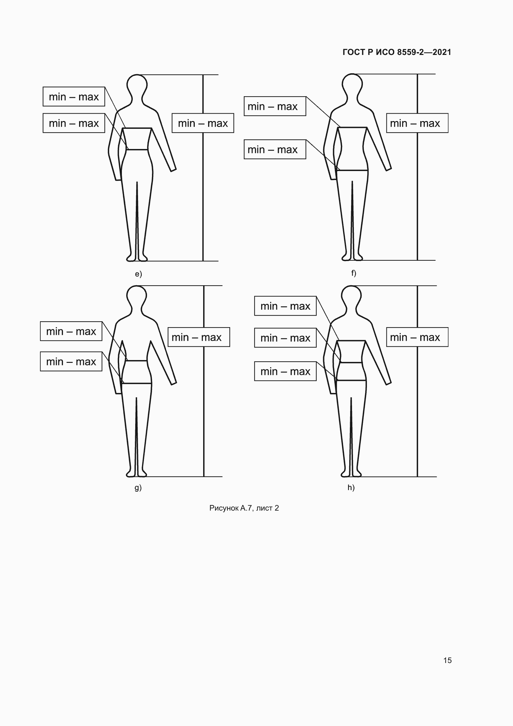 Страница 19 ГОСТ Р ИСО 8559-2-2021