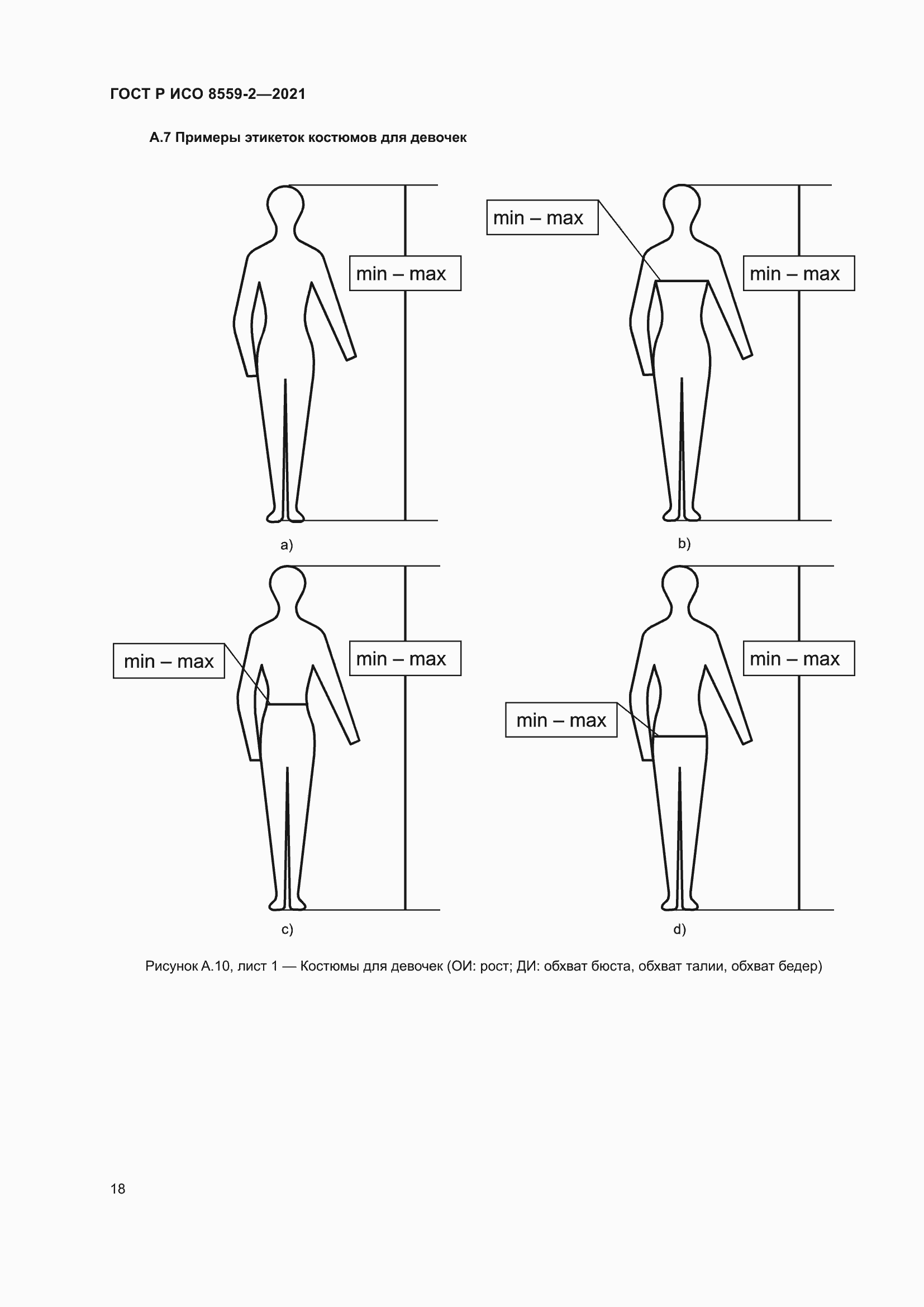 Страница 22 ГОСТ Р ИСО 8559-2-2021