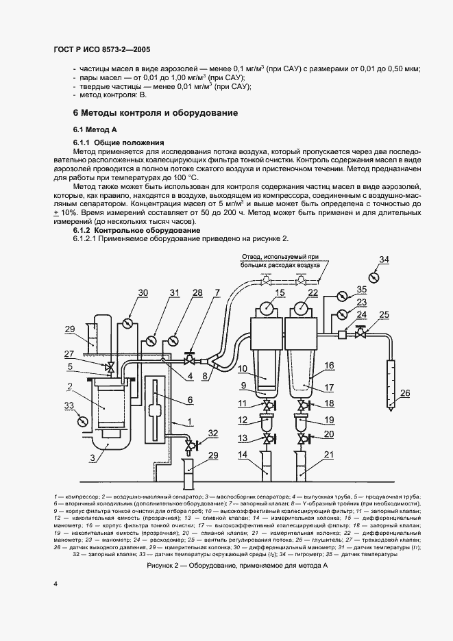 Страница 8 ГОСТ Р ИСО 8573-2-2005