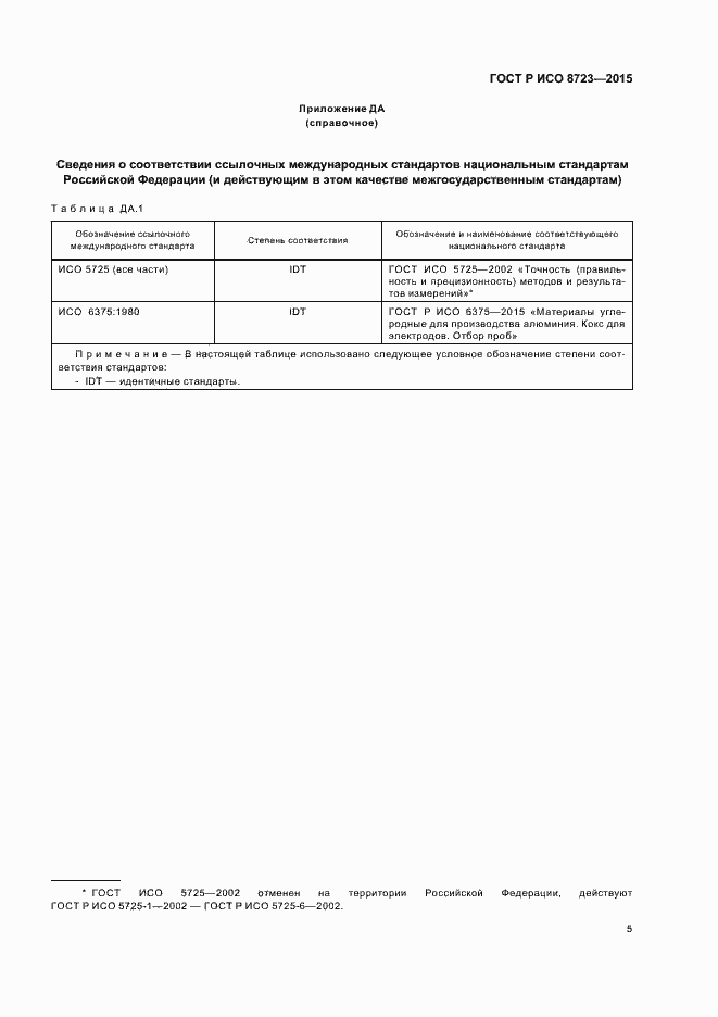 Страница 7 ГОСТ Р ИСО 8723-2015