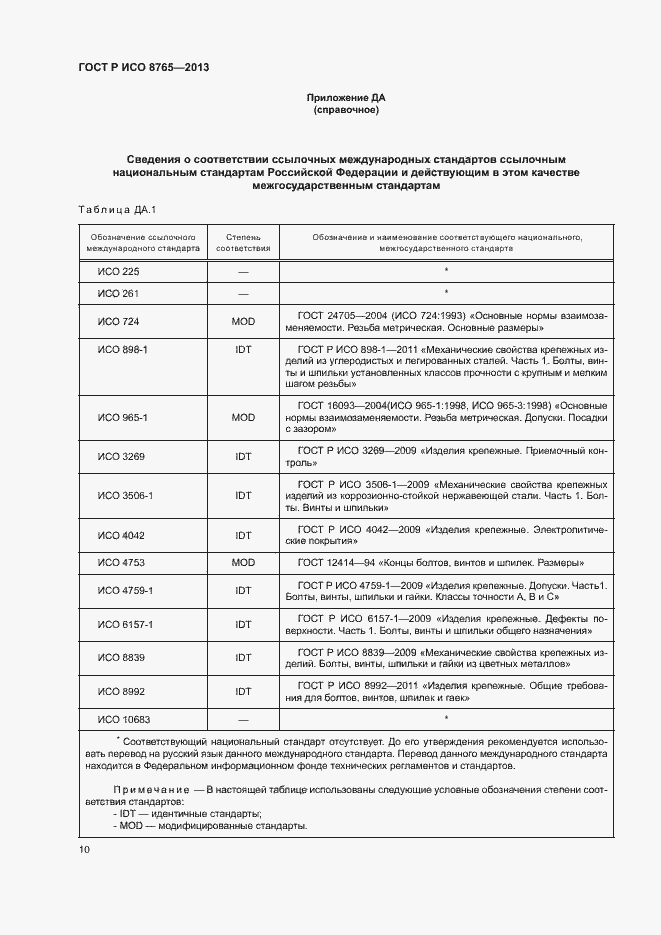 Страница 14 ГОСТ Р ИСО 8765-2013