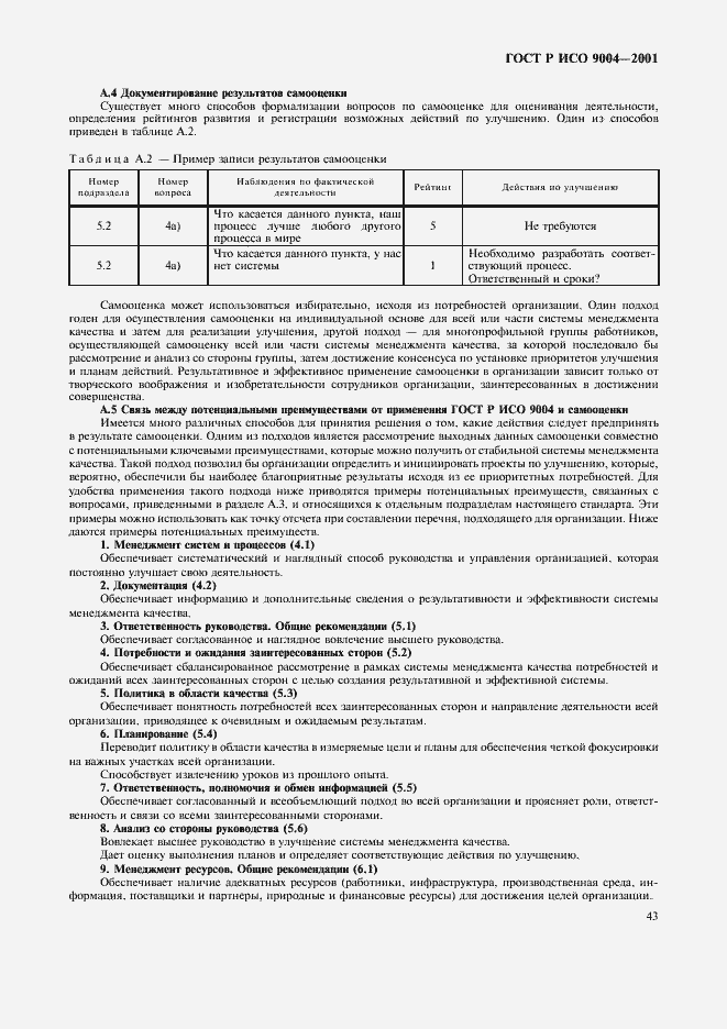 Страница 49 ГОСТ Р ИСО 9004-2001