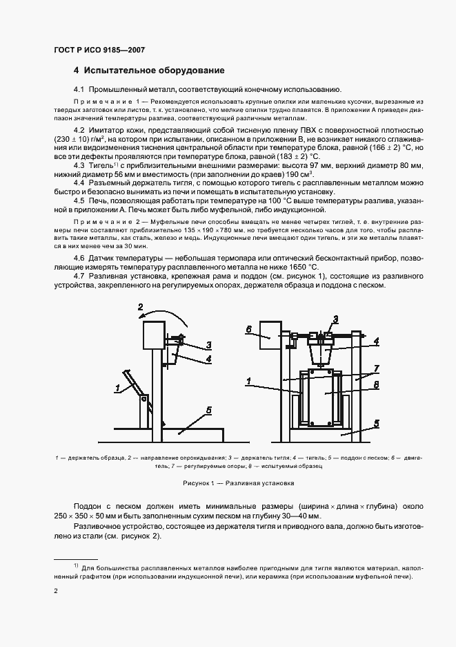 Страница 6 ГОСТ Р ИСО 9185-2007