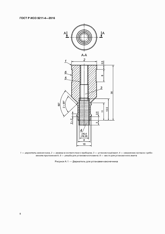 Страница 12 ГОСТ Р ИСО 9211-4-2016