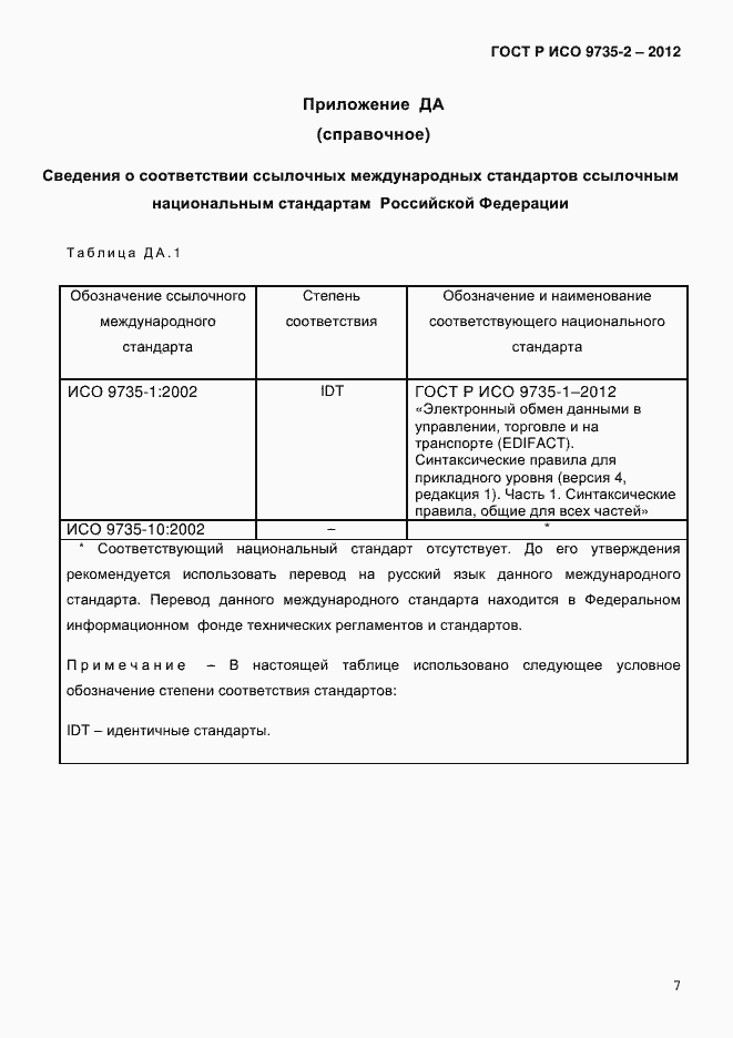 Страница 11 ГОСТ Р ИСО 9735-2-2012