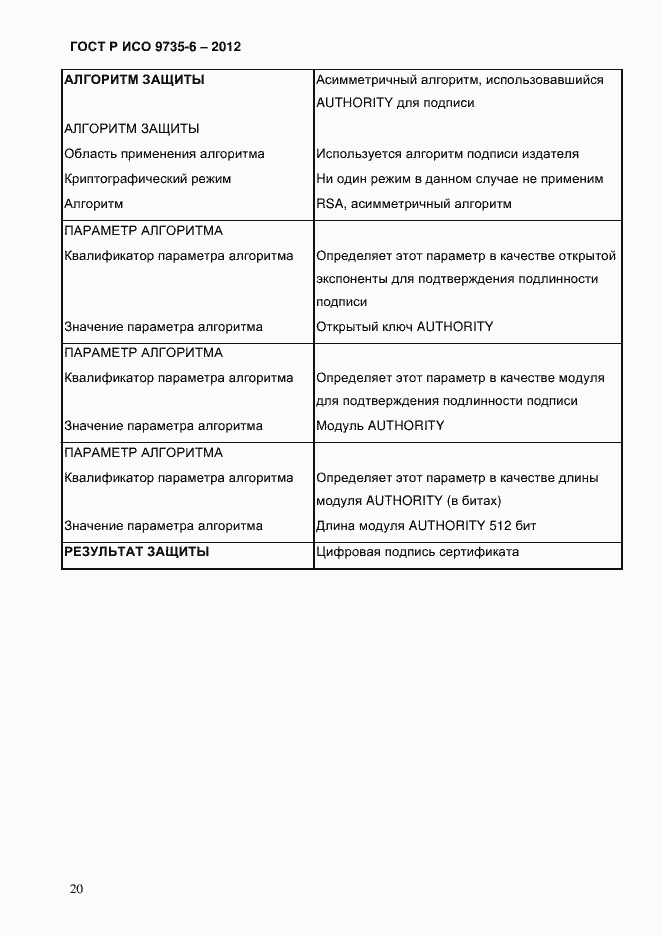 Страница 24 ГОСТ Р ИСО 9735-6-2012