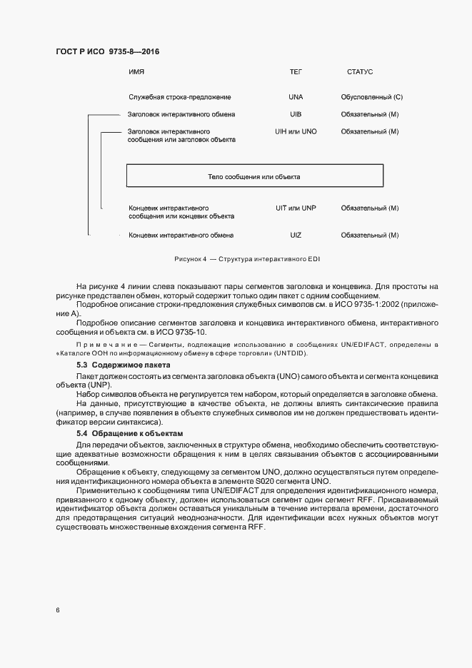 Страница 10 ГОСТ Р ИСО 9735-8-2016
