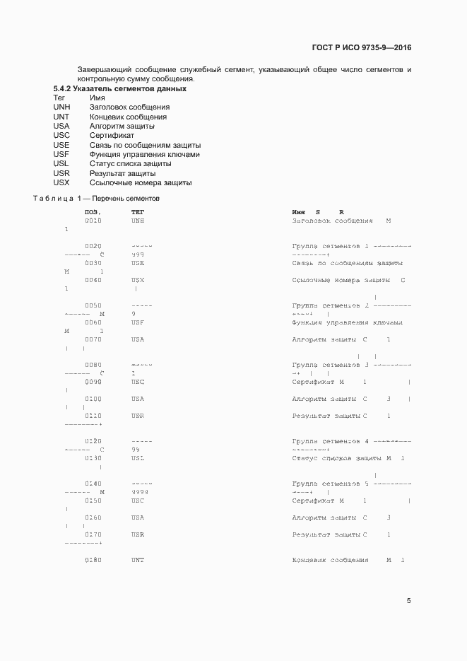 Страница 9 ГОСТ Р ИСО 9735-9-2016