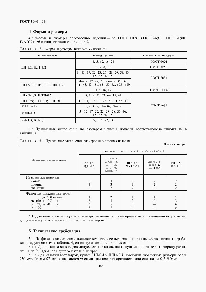 Страница 5 ГОСТ 5040-96