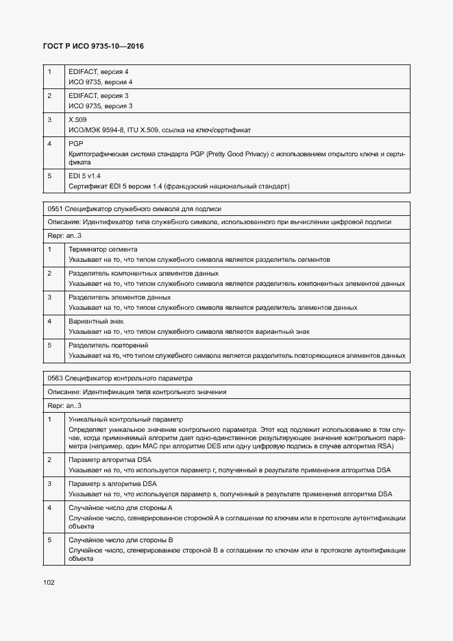 Страница 106 ГОСТ Р ИСО 9735-10-2016