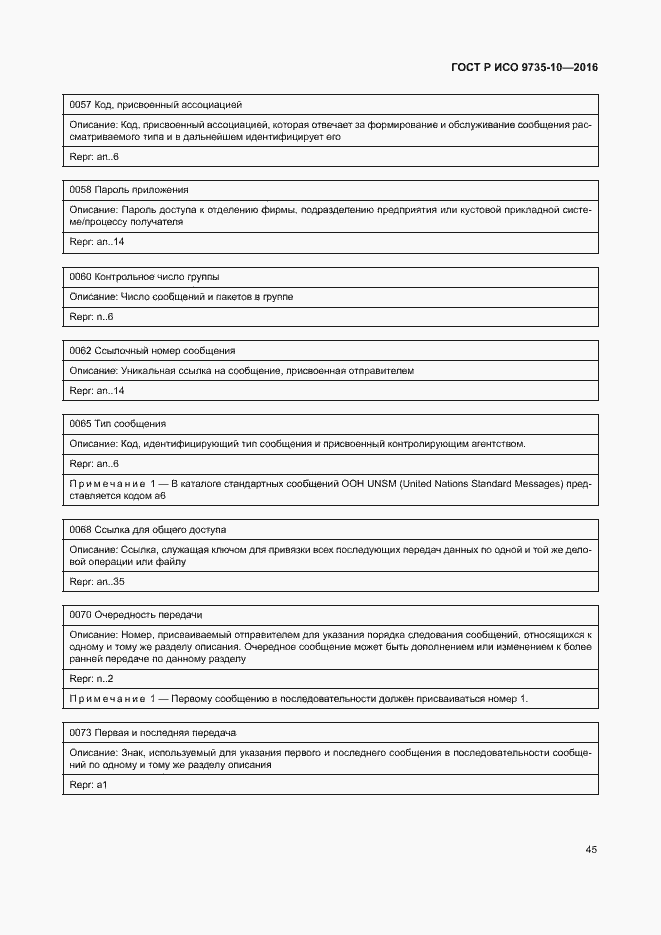 Страница 49 ГОСТ Р ИСО 9735-10-2016