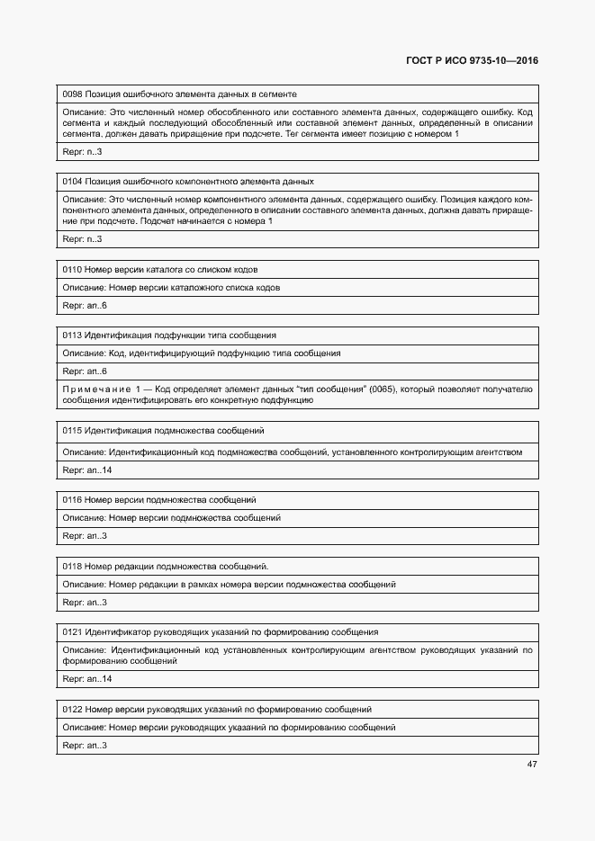 Страница 51 ГОСТ Р ИСО 9735-10-2016
