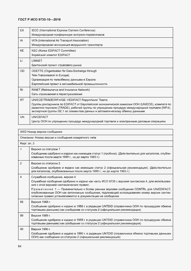 Страница 68 ГОСТ Р ИСО 9735-10-2016