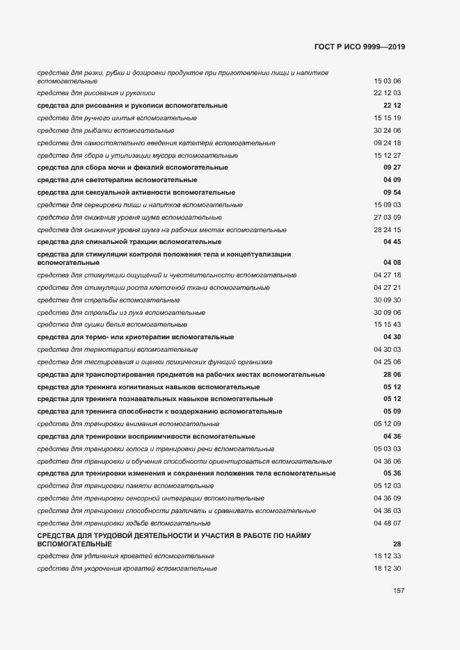 Страница 162 ГОСТ Р ИСО 9999-2019