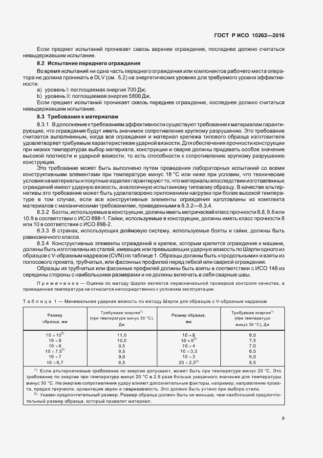 Страница 12 ГОСТ Р ИСО 10262-2016