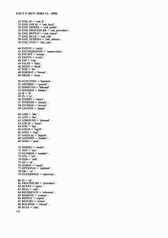 Страница 106 ГОСТ Р ИСО 10303-11-2000