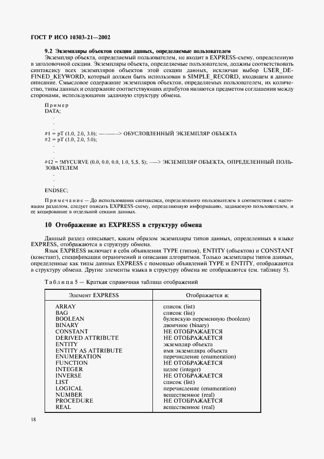Страница 23 ГОСТ Р ИСО 10303-21-2002