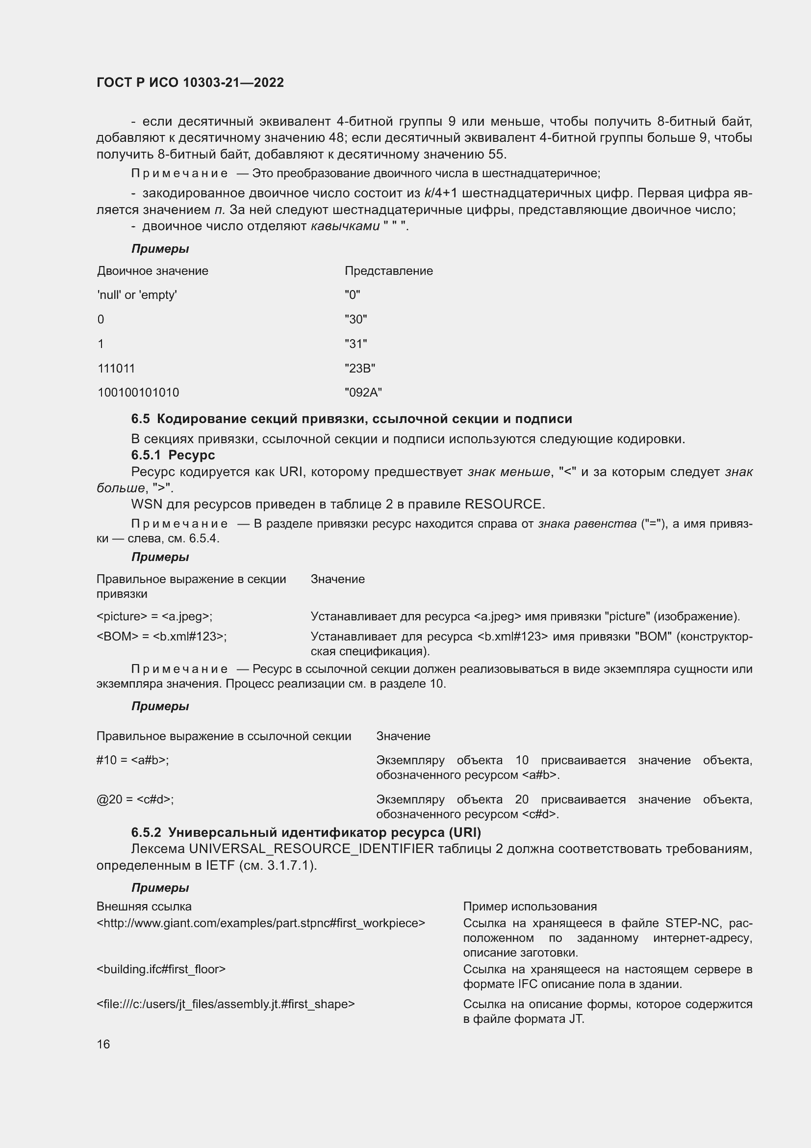 Страница 22 ГОСТ Р ИСО 10303-21-2022