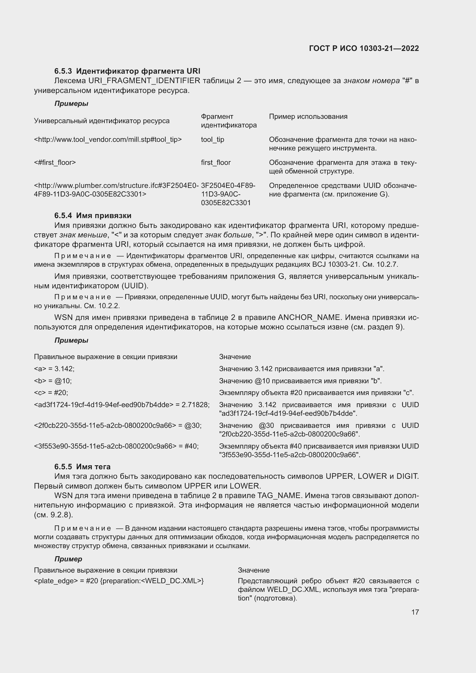 Страница 23 ГОСТ Р ИСО 10303-21-2022