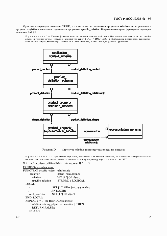 Страница 104 ГОСТ Р ИСО 10303-41-99