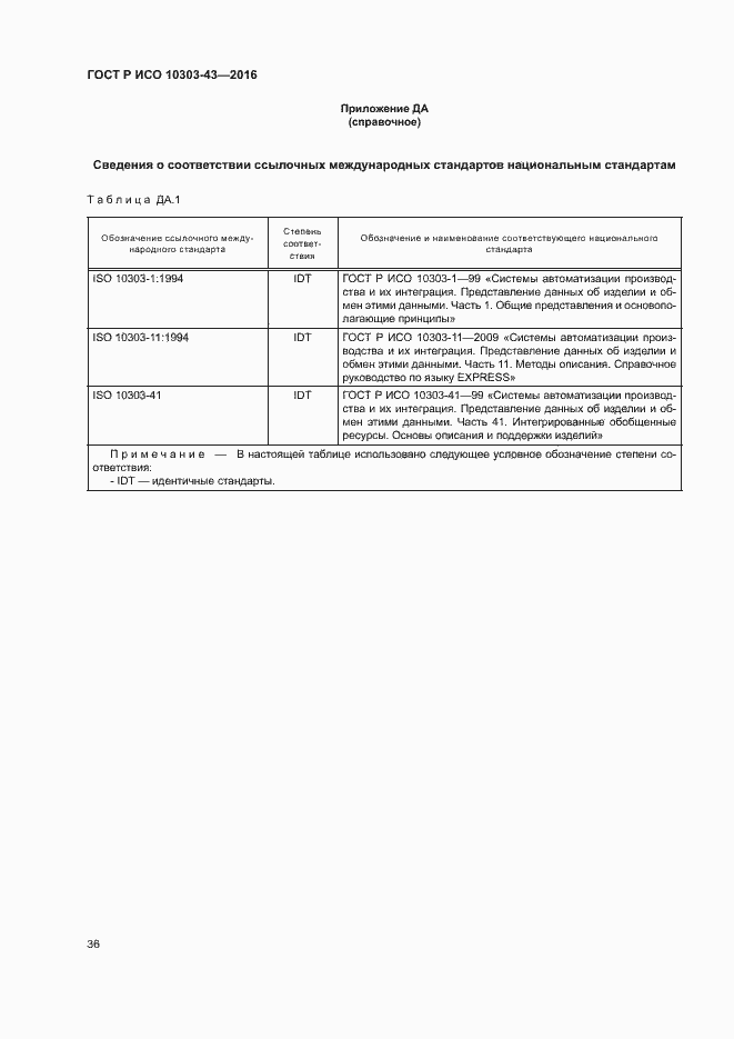 Страница 41 ГОСТ Р ИСО 10303-43-2016